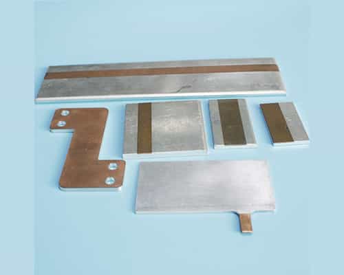 鋰電池用銅鋁復(fù)合連接片圖片